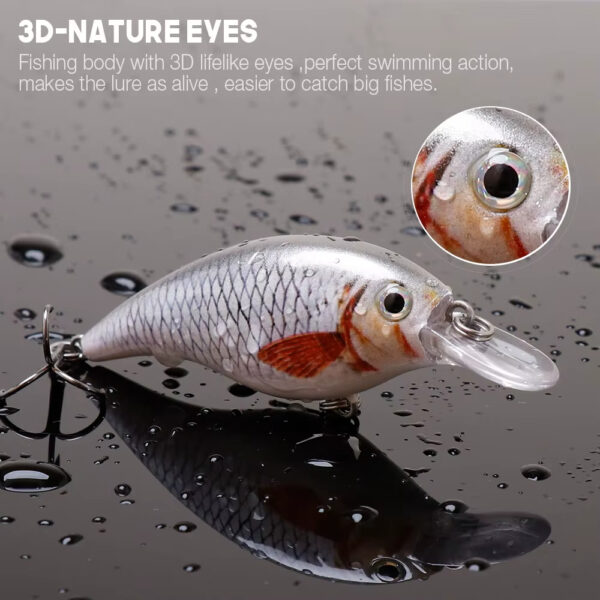 3/5pcs Rattling Noise Bionic Crankbaits Fishing Lure Set - 图片 3